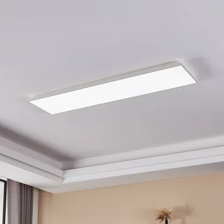 Herrora-Z LED-loftlampe, 120x30cm fra EGLO connect i Hvid – produktbillede 1 af 5