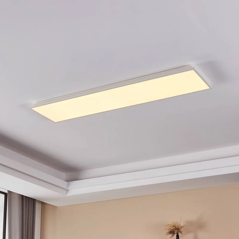 Herrora-Z LED-loftlampe, 120x30cm fra EGLO connect i Hvid – produktbillede 3 af 5