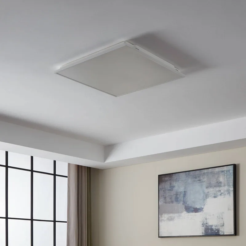 Herrora-Z plafondlamp 59x59cm van EGLO connect in Wit – productfoto 3 van 5