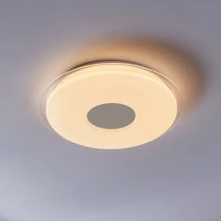 Lanciano-Z LED plafondlamp Ø 56cm de EGLO connect en Blanc, Chrome – photo produit 1 sur 5