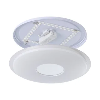 Lanciano-Z LED plafondlamp Ø 56cm de EGLO connect en Blanc, Chrome – photo produit 4 sur 5