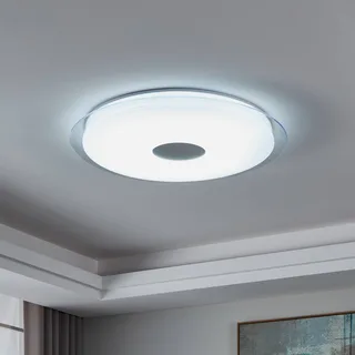 Lanciano-Z LED plafondlamp Ø 77cm by EGLO connect in White, Chrome – product photo 3 of 5