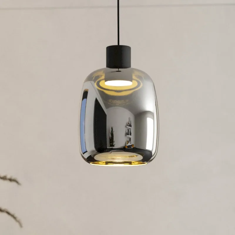 LED hanglamp Molochio-Z, 1-lamp, zwart van EGLO connect in Zwart, Chroom – productfoto 1 van 5