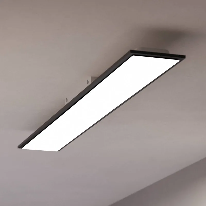LED plafondlamp Moradillo-Z, zwart, 14 cm de EGLO connect en Noir, Blanc – photo produit 2 sur 2