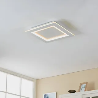 LED plafondlamp Padrogiano-Z 1-lamp, 45 x 45 cm de EGLO connect en Blanc – photo produit 2 sur 5