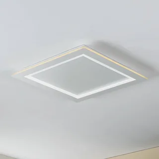 LED plafondlamp Padrogiano-Z 1-lamp, 60 x 60 cm van EGLO connect in Wit – productfoto 1 van 5