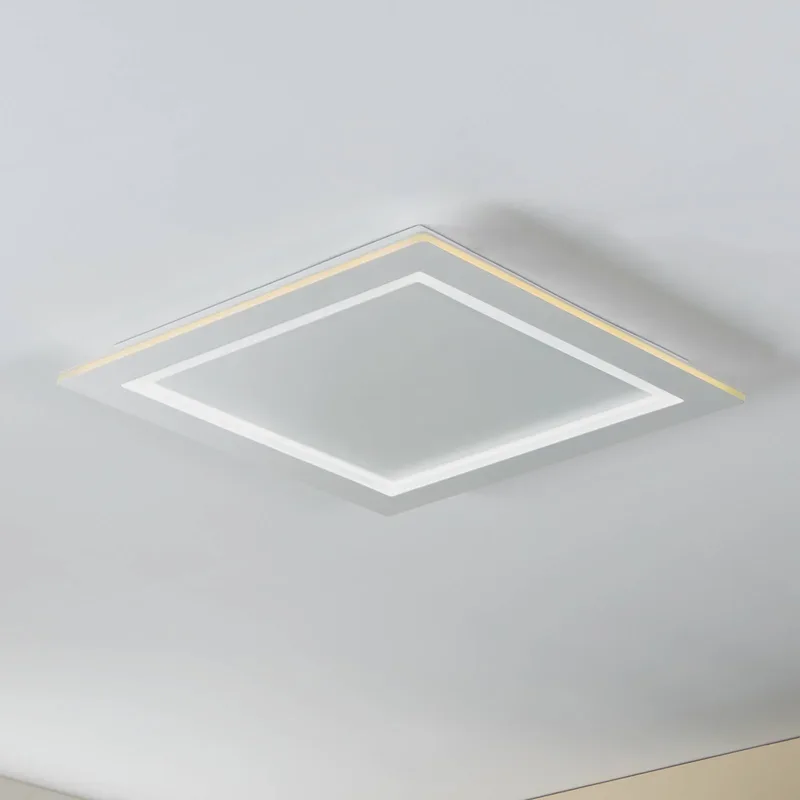 LED plafondlamp Padrogiano-Z 1-lamp, 60 x 60 cm van EGLO connect in Wit – productfoto 1 van 5