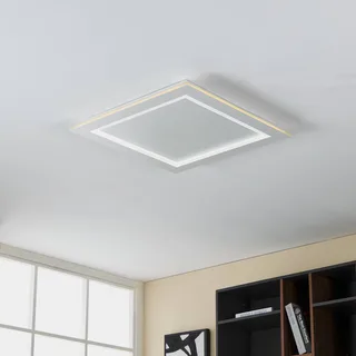 LED plafondlamp Padrogiano-Z 1-lamp, 60 x 60 cm van EGLO connect in Wit – productfoto 2 van 5