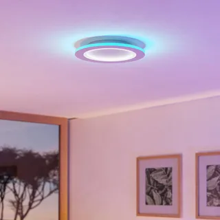 LED plafondlamp Padrogiano-Z, Ø 60 cm de EGLO connect en Blanc – photo produit 3 sur 5