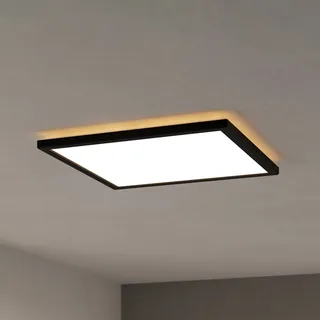 LED plafondlamp Rovito-Z, 39 x 39 cm van EGLO connect in Zwart – productfoto 1 van 5