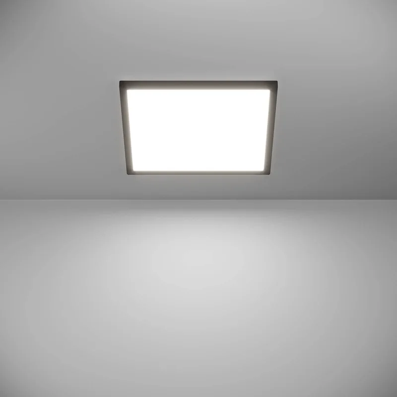 LED plafondlamp Rovito-Z, 39 x 39 cm van EGLO connect in Zwart – productfoto 5 van 5