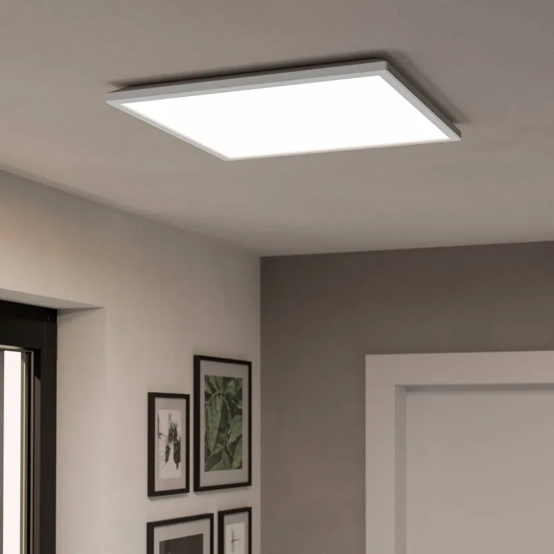 LED plafondlamp Rovito-Z, 50 x 50 cm van EGLO connect in Wit – productfoto 2 van 5