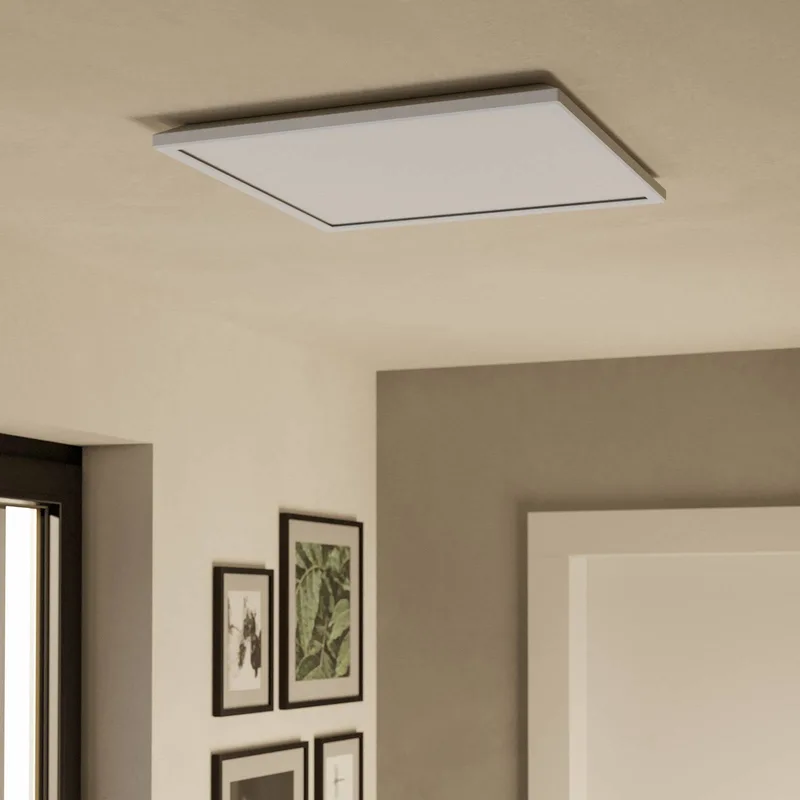 LED plafondlamp Rovito-Z, 50 x 50 cm van EGLO connect in Wit – productfoto 3 van 5