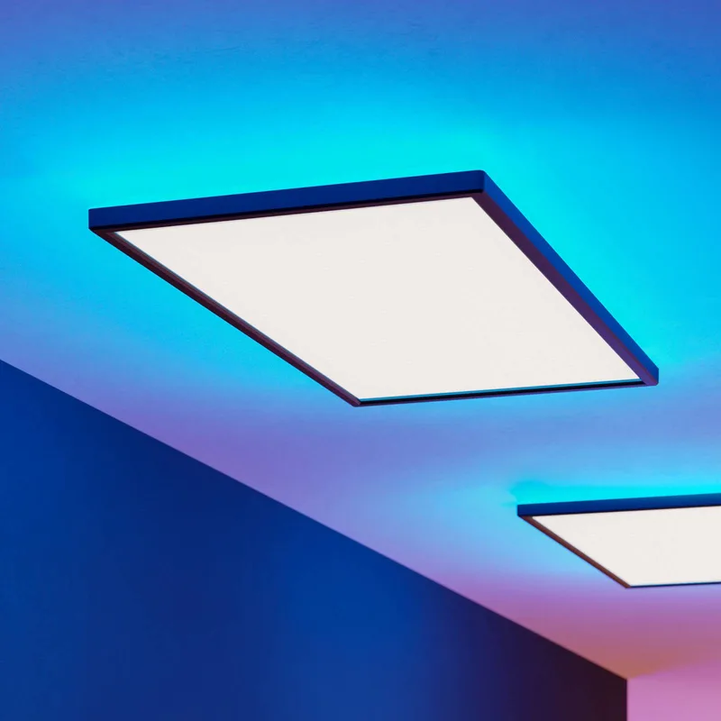 LED plafondlamp Rovito-Z, 57 x 30 cm från EGLO connect i Svart – produktbild 1 av 5