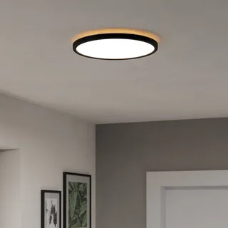 LED plafondlamp Rovito-Z, Ø 30 cm von EGLO connect in Schwarz – Produktfoto 2 von 5
