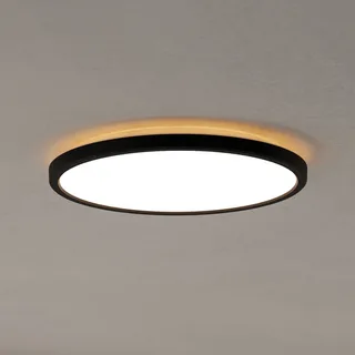 LED plafondlamp Rovito-Z, Ø 30 cm von EGLO connect in Schwarz – Produktfoto 1 von 5