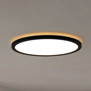 LED plafondlamp Rovito-Z, Ø 39 cm van EGLO connect in Zwart – productfoto 1 van 5