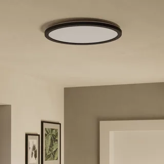 LED plafondlamp Rovito-Z, Ø 39 cm van EGLO connect in Zwart – productfoto 3 van 5
