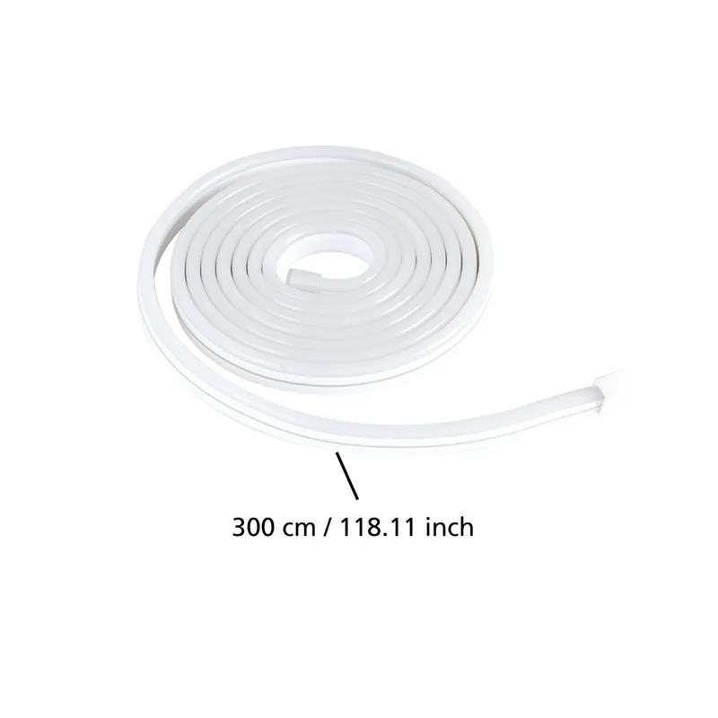 LED strip Neon Stripe-Z, 3 M., RGB, CCT van EGLO connect in Wit – productfoto 4 van 5