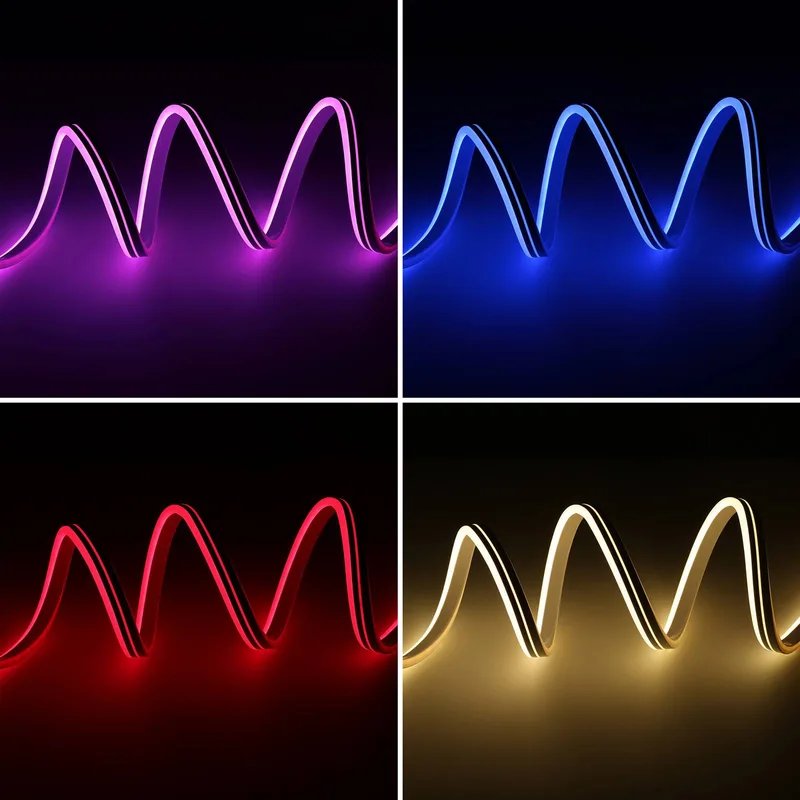 LED strip Neon Stripe-Z, 3 M., RGB, CCT van EGLO connect in Wit – productfoto 5 van 5