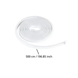 LED strip Neon Stripe-Z, 5 M., RGB, CCT de EGLO connect en Blanc – photo produit 4 sur 5