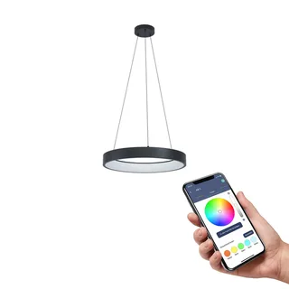 Marghera-Z LED-pendellampa från EGLO connect i Svart – produktbild 1 av 3