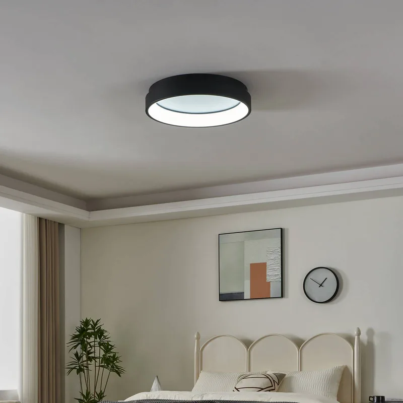 Marghera-Z LED plafondlamp von EGLO connect in Schwarz, Weiß – Produktfoto 2 von 4