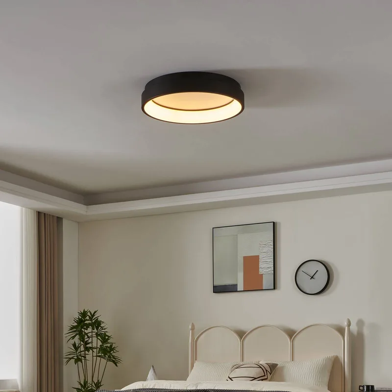 Marghera-Z LED plafondlamp von EGLO connect in Schwarz, Weiß – Produktfoto 3 von 4