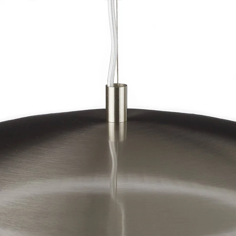 Moneva-C LED hanglamp nikkel Ø 48,5 von EGLO connect in Nikkel mat – Produktfoto 4 von 5