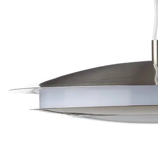 Moneva-C LED hanglamp nikkel Ø 48,5 von EGLO connect in Nikkel mat – Produktfoto 3 von 5
