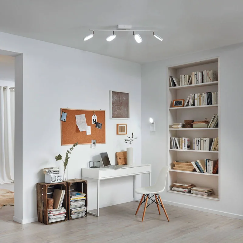 Palombare-C LED plafondlamp 4-lamps van EGLO connect in Wit – productfoto 3 van 3