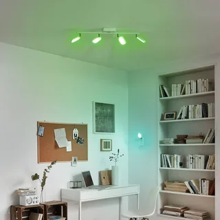 Palombare-C LED plafondlamp 4-lamps van EGLO connect in Wit – productfoto 2 van 3