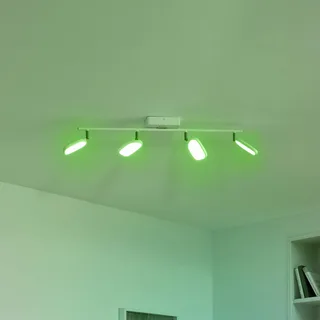 Palombare-C LED plafondlamp 4-lamps van EGLO connect in Wit – productfoto 1 van 3