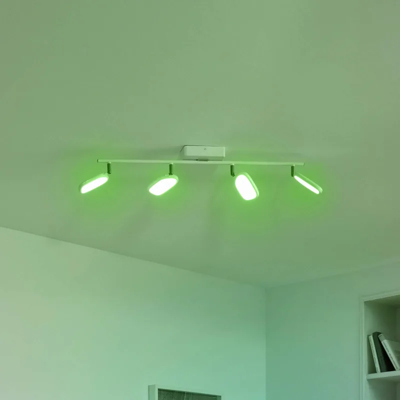 Palombare-C LED plafondlamp 4-lamps van EGLO connect in Wit – productfoto 1 van 3