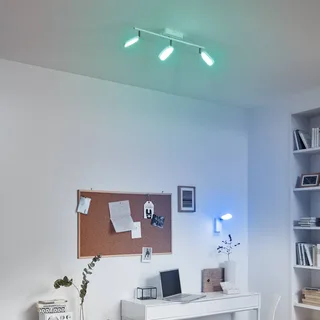 Palombare-C LED plafondspot 3-lamps by EGLO connect in White – product photo 1 of 2
