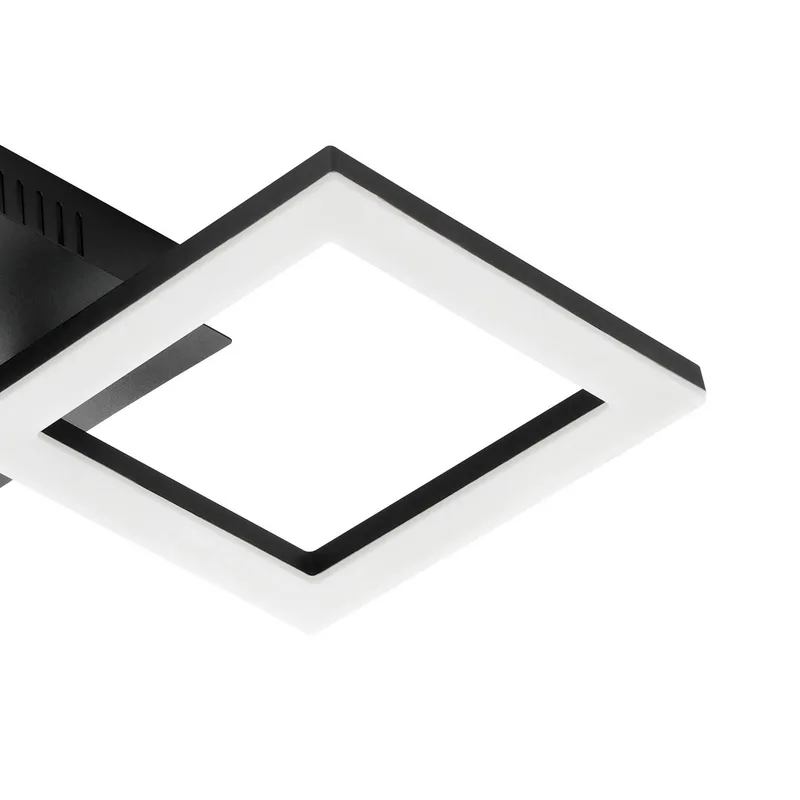Paranday-Z LED plafondlamp 2-l. 47cm van EGLO connect in Zwart, Wit – productfoto 4 van 5