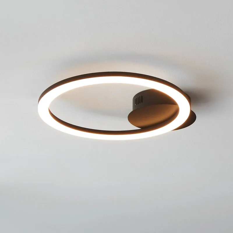 Parrapos-Z LED plafondlamp, 1-lamp van EGLO connect in Zwart, Wit – productfoto 1 van 5