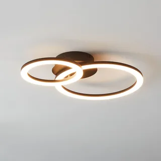 Parrapos-Z LED plafondlamp, 2-lamps de EGLO connect en Noir, Blanc – photo produit 1 sur 5