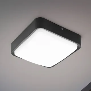 Piove-C LED buiten wandlamp van EGLO connect in Zwart, Wit – productfoto 1 van 5