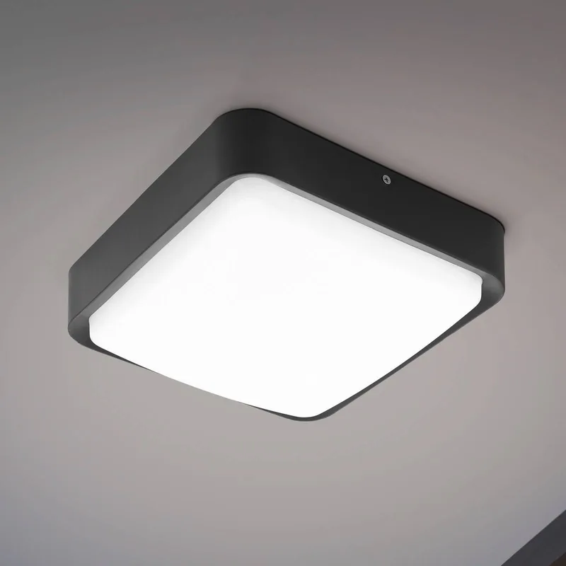 Piove-C LED buiten wandlamp van EGLO connect in Zwart, Wit – productfoto 1 van 5