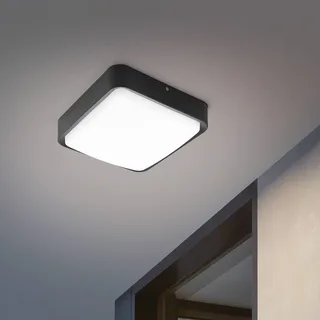 Piove-C LED buiten wandlamp van EGLO connect in Zwart, Wit – productfoto 2 van 5
