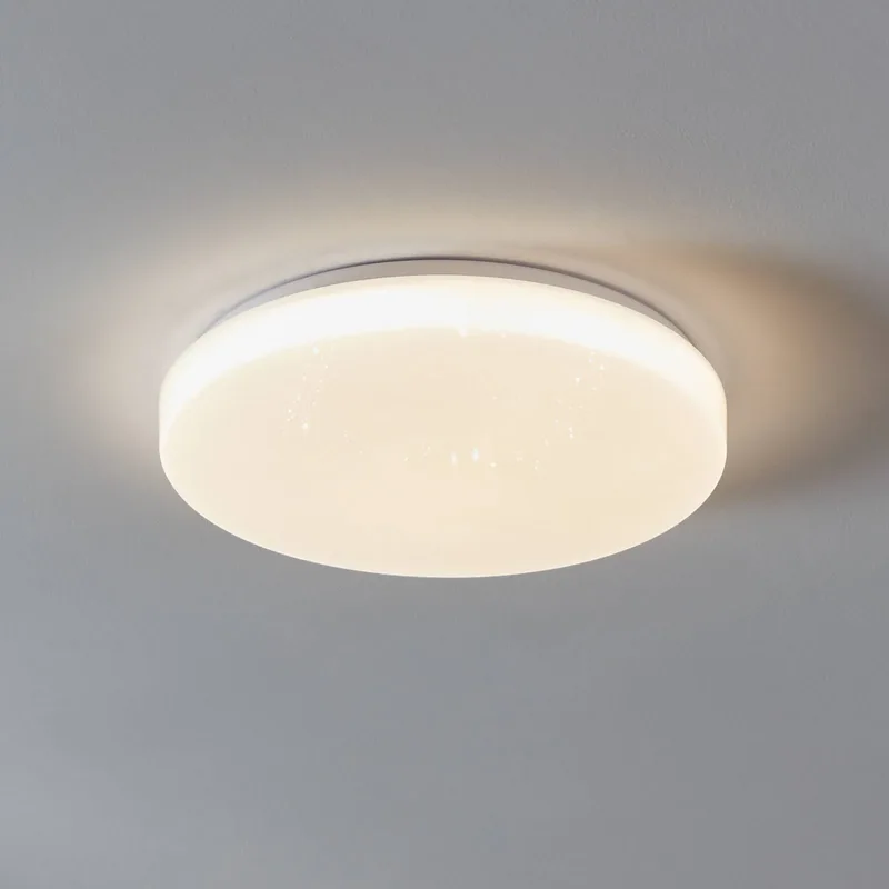 plafondlamp Totari-Z, Ø38cm, 18W, kristaleffect van EGLO connect in Wit – productfoto 1 van 5