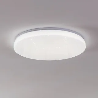 plafondlamp Totari-Z, Ø56cm, 32W, kristaleffect de EGLO connect en Blanc – photo produit 1 sur 5