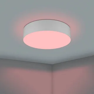 Romao-Z LED plafondlamp, Ø57cm, grijs de EGLO connect en Gris, Blanc – photo produit 5 sur 5