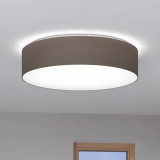 Romao-Z LED plafondlamp, Ø57cm, taupe by EGLO connect in Taupe, White – product photo 1 of 5