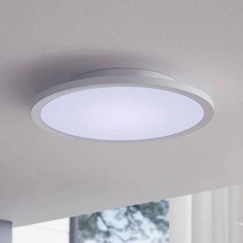 Sarsina-C LED plafondlamp, 30cm de EGLO connect en Blanc – photo produit 1 sur 4