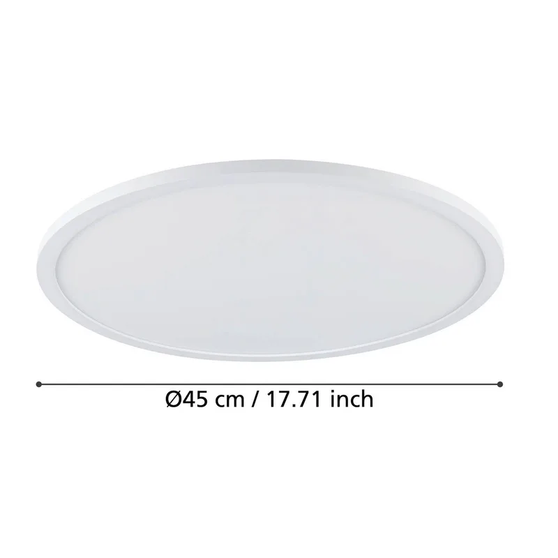 Sarsina-Z plafondlamp Ø45cm de EGLO connect en Blanc – photo produit 4 sur 5