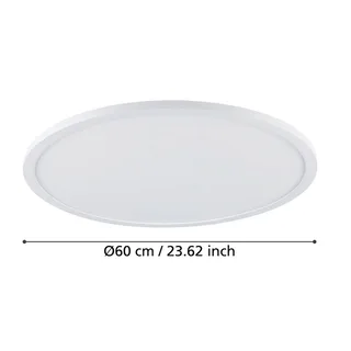 Sarsina-Z plafondlamp Ø60cm van EGLO connect in Wit – productfoto 4 van 5