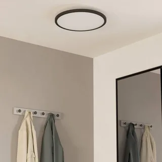 Sarsina-Z plafondlamp zwart Ø45cm by EGLO connect in Black, White – product photo 3 of 5