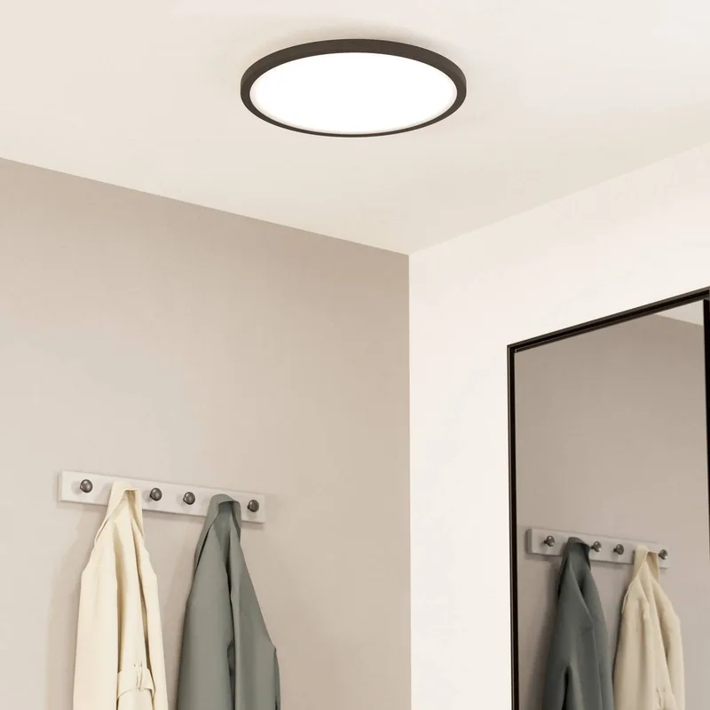 Sarsina-Z plafondlamp zwart Ø45cm by EGLO connect in Black, White – product photo 2 of 5